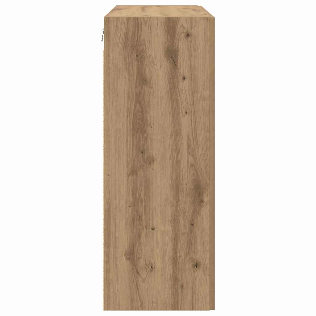 vidaXL Πλαϊνό γραφείο Artisan Oak 69,5 x 34 x 90 εκ.