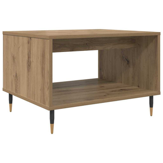 vidaXL Τραπεζάκι σαλονιού artisan δρυς 60 x 50 x 40 εκ