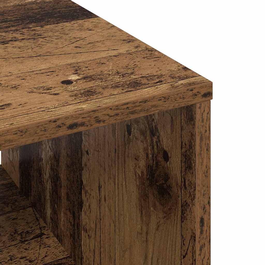 vidaXL Τραπεζάκι σαλονιού Παλαιό ξύλο 60 x 50 x 40 εκ