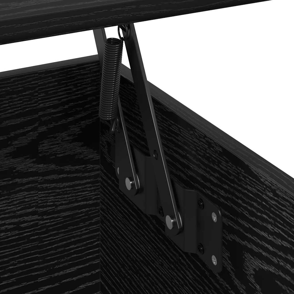 vidaXL Τραπεζάκι σαλονιού Μαύρη δρυς 90 x 44.5 x 45 εκ.