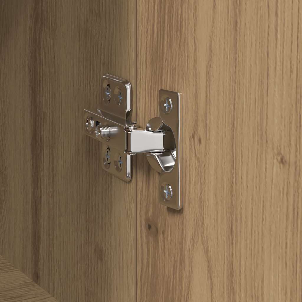 vidaXL Highboard Καφέ 60 x 36 x 110 εκ. Επεξεργασμένο ξύλο