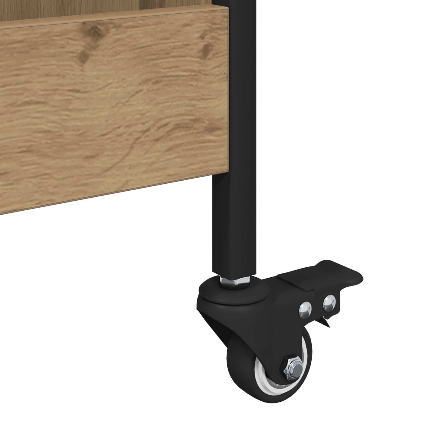 vidaXL Καρότσι Κουζίνας Artisan Oak 70 x 30 x 82 εκ Επεξεργασμένο Ξύλο
