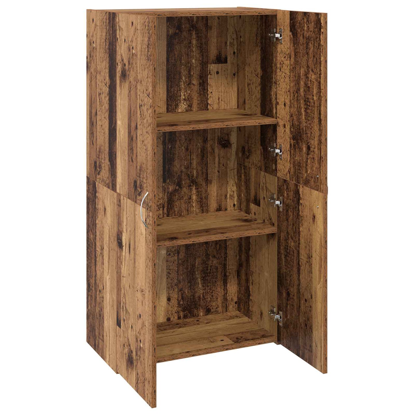 vidaXL Γραφείο Ντουλάπι Μαύρη Οξυά 60 x 32 x 115 cm Επεξεργασμένο ξύλο