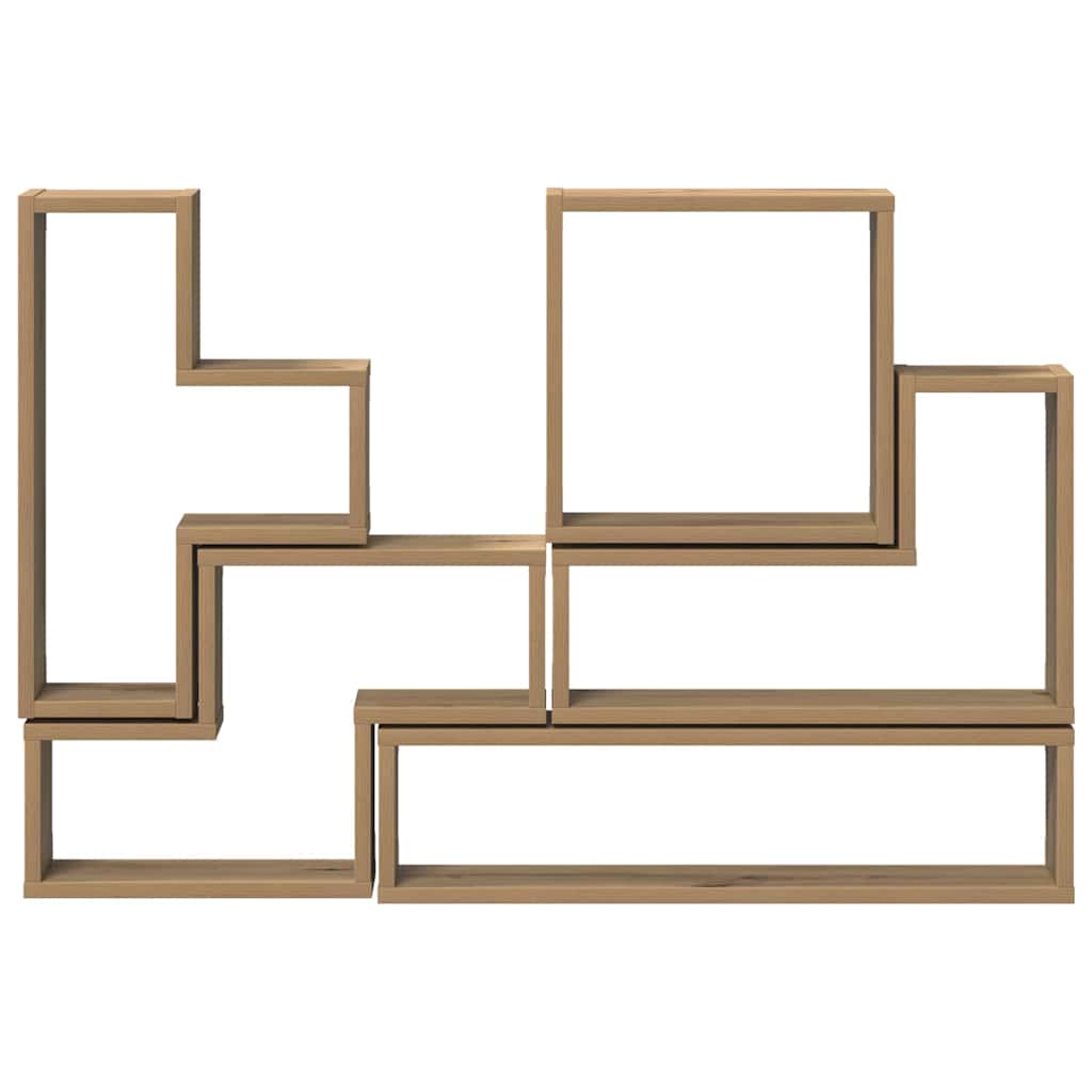 vidaXL Ράφι Τοίχου Επιτοίχιο Artisan Oak 96 x 12 x 64 εκ.