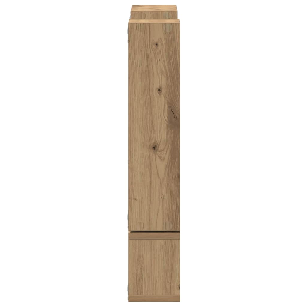 vidaXL Ράφι Τοίχου Επιτοίχιο Artisan Oak 96 x 12 x 64 εκ.