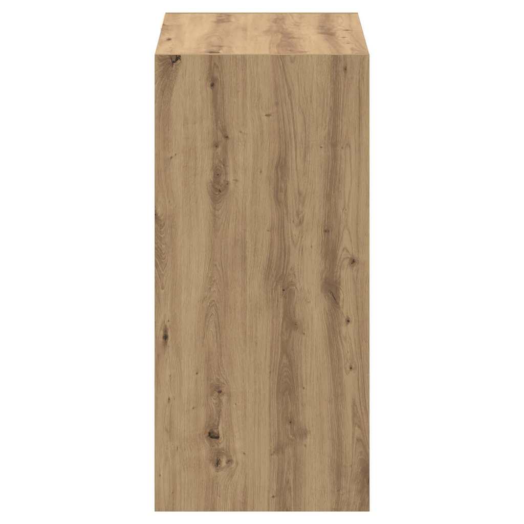 vidaXL Ντουλάπι με ράφι με αποθήκευση Artisan Oak 77 x 48 x 102 cm