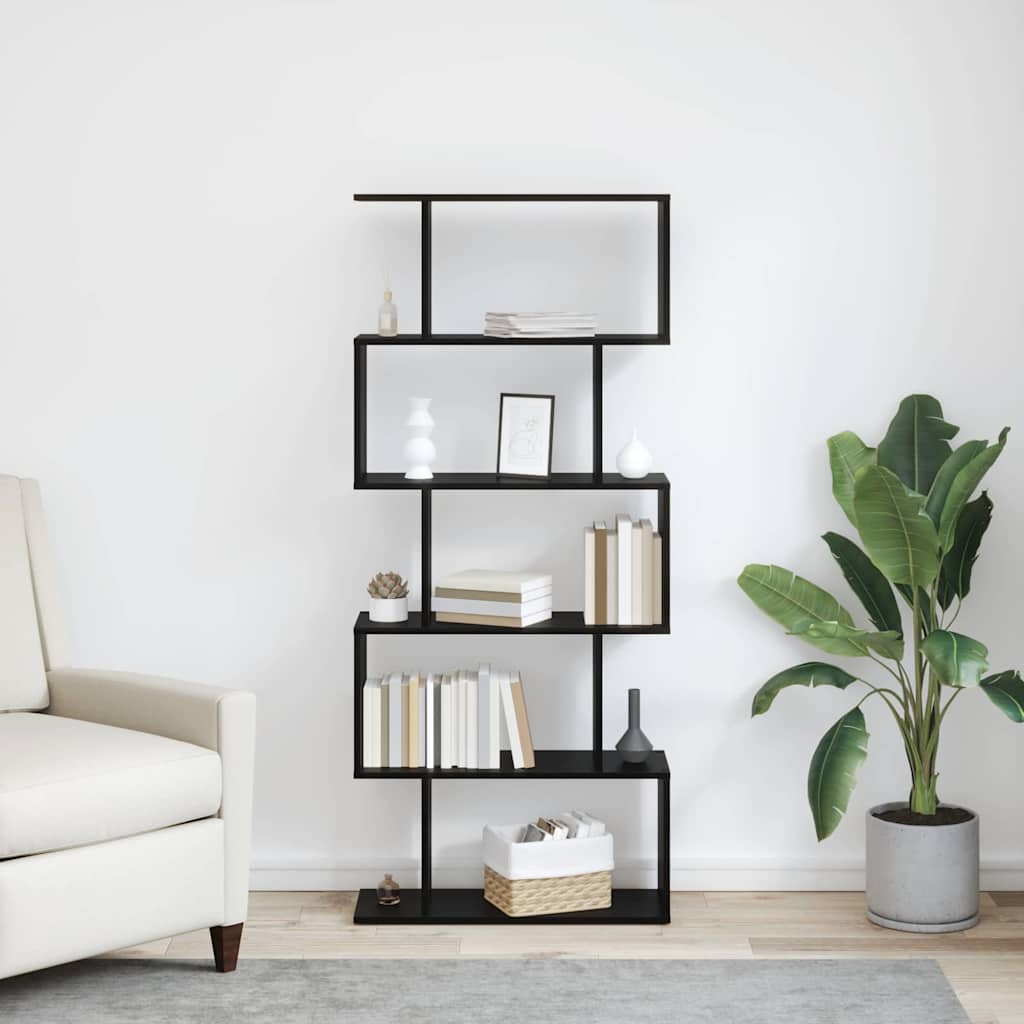 vidaXL Βιβλιοθήκη Καφέ 70 x 24 x 161 εκ. Επεξεργασμένο ξύλο