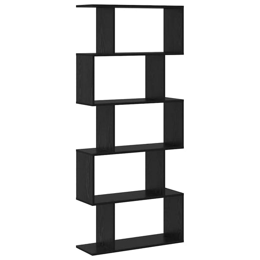 vidaXL Βιβλιοθήκη Καφέ 70 x 24 x 161 εκ. Επεξεργασμένο ξύλο