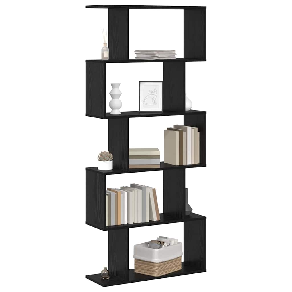 vidaXL Βιβλιοθήκη Καφέ 70 x 24 x 161 εκ. Επεξεργασμένο ξύλο
