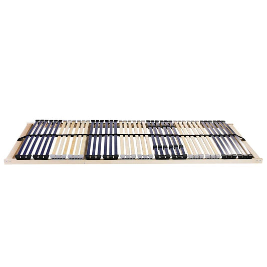 vidaXL Βάση κρεβατιού με λάμες Καφέ 70 x 190 cm Στερεό ξύλο οξιάς