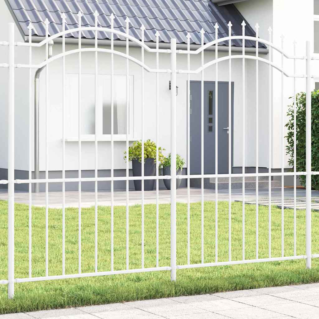 vidaXL Φράχτης Κήπου WOERDEN 240 x 215 cm Ατσάλι με Επικάλυψη Πούδρας