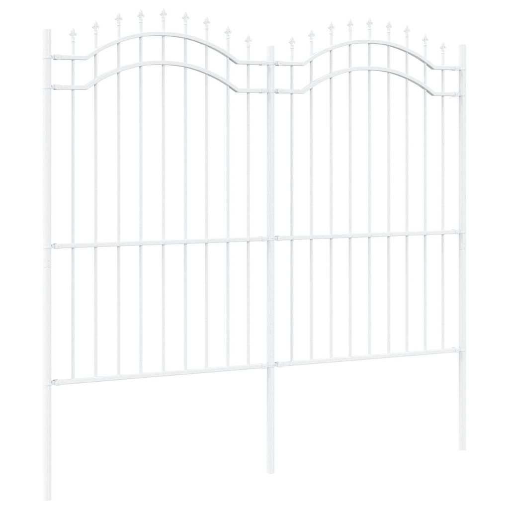 vidaXL Φράχτης Κήπου WOERDEN 240 x 215 cm Ατσάλι με Επικάλυψη Πούδρας