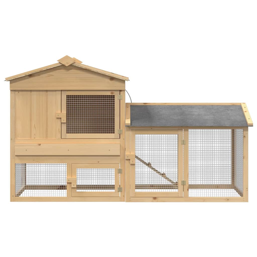 vidaXL Κοτέτσι Καφέ 150 x 60 x 89 cm