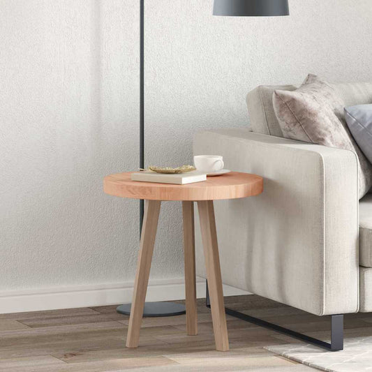 vidaXL Καπάκι τραπεζιού Ανοιχτό καφέ Ø 50 x 4 cm Στερεό ξύλο δρυός