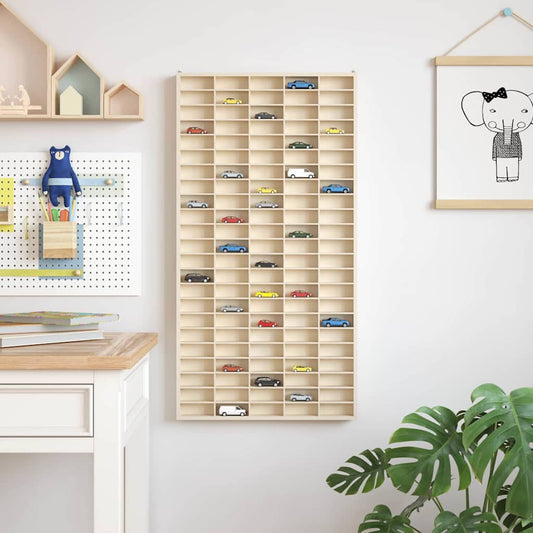 vidaXL Θήκη Επίδειξης Καφέ 50 x 4,5 x 96 εκ Επεξεργασμένο ξύλο