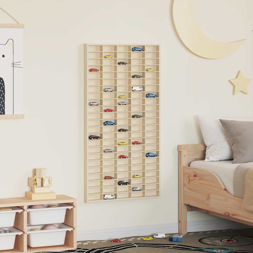 vidaXL Θήκη Επίδειξης Καφέ 50 x 4,5 x 96 εκ Επεξεργασμένο ξύλο