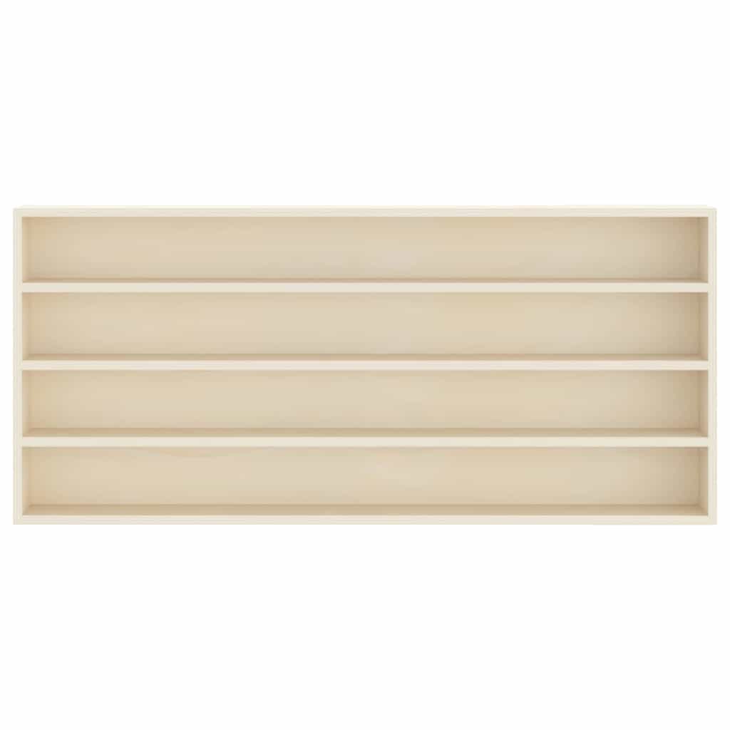 vidaXL Ξύλινη βιτρίνα συλλεκτών Καφέ 80 x 8.5 x 36 εκ. Κόντρα πλακέ