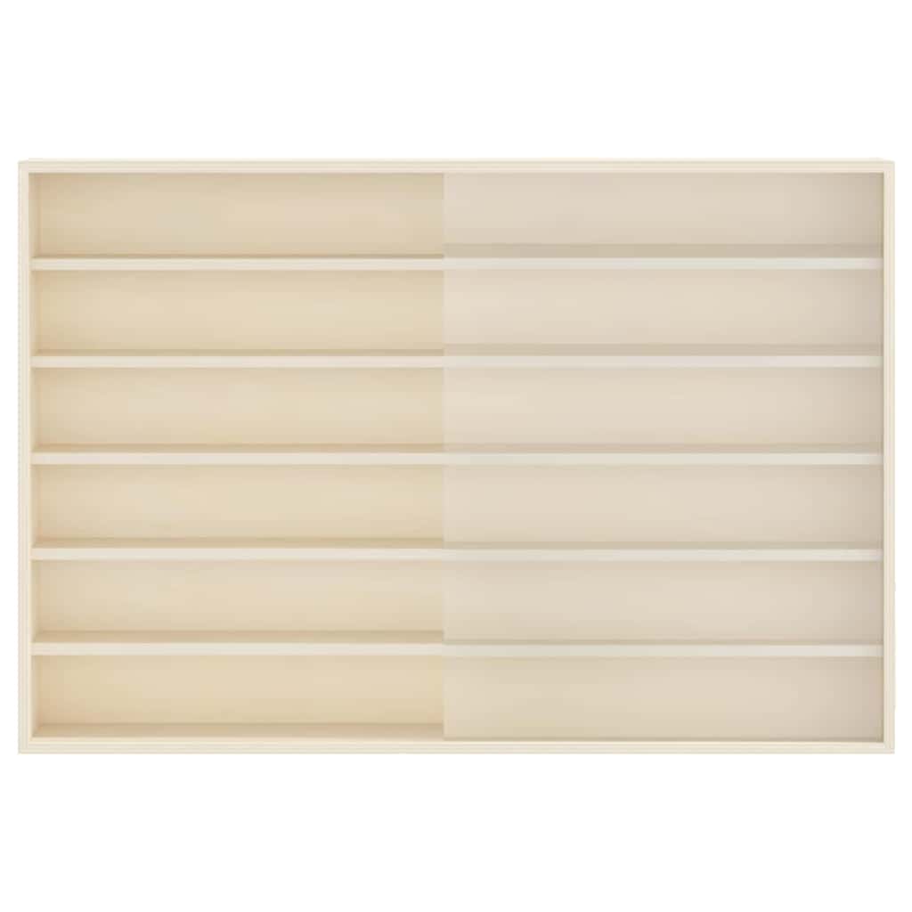 vidaXL Ξύλινη βιτρίνα συλλεκτών Καφέ 80 x 8.5 x 54 εκ. Κόντρα πλακέ