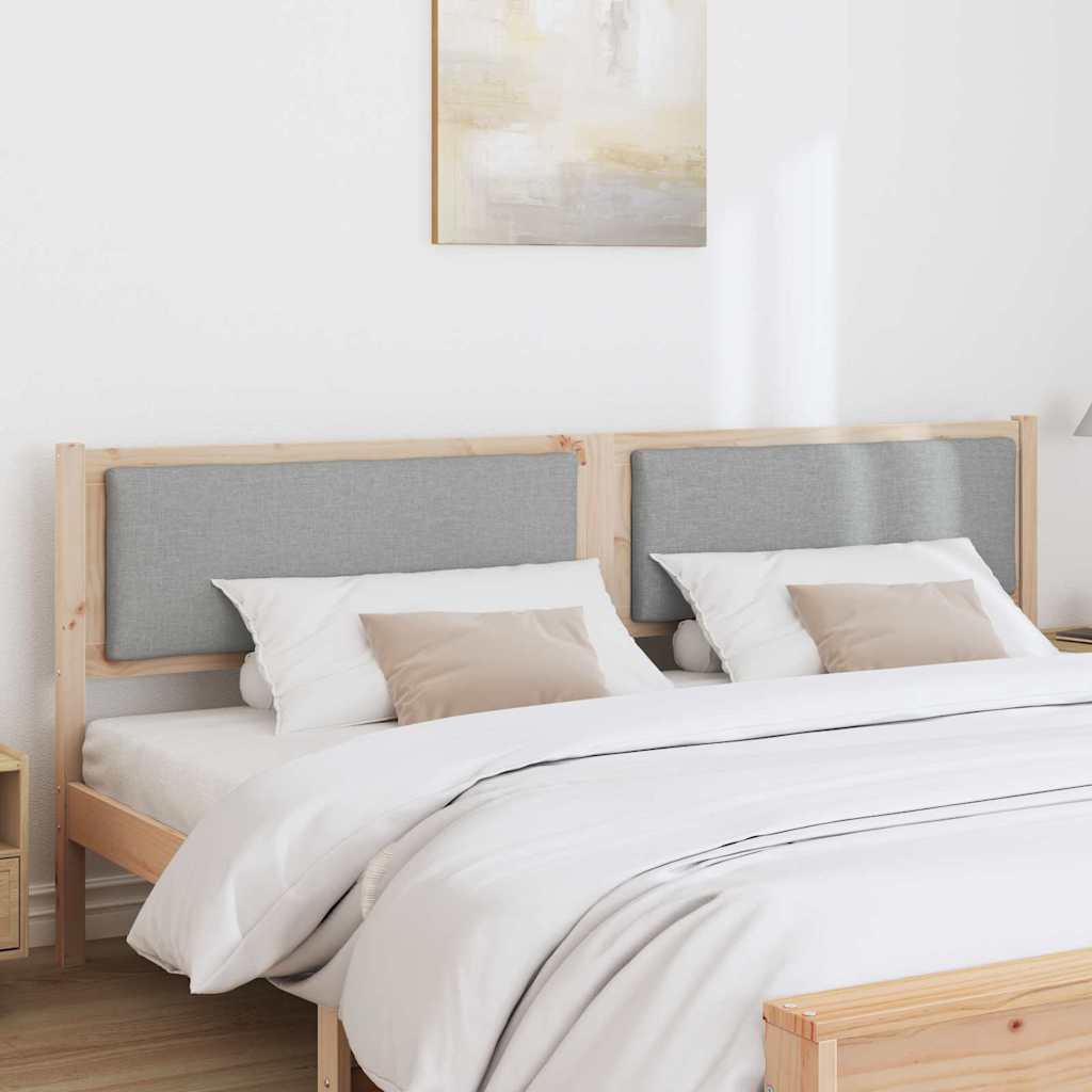 vidaXL Κεφαλάρι Άλλο Καφέ 180 cm Μασίφ ξύλο πεύκου