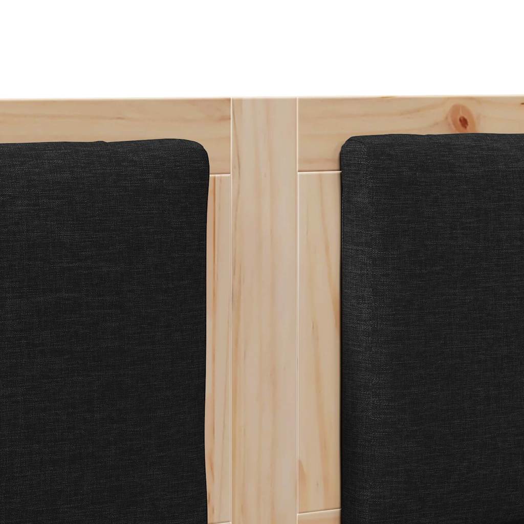 vidaXL Κεφαλάρι Άλλο Καφέ 160 cm Μασίφ ξύλο πεύκου