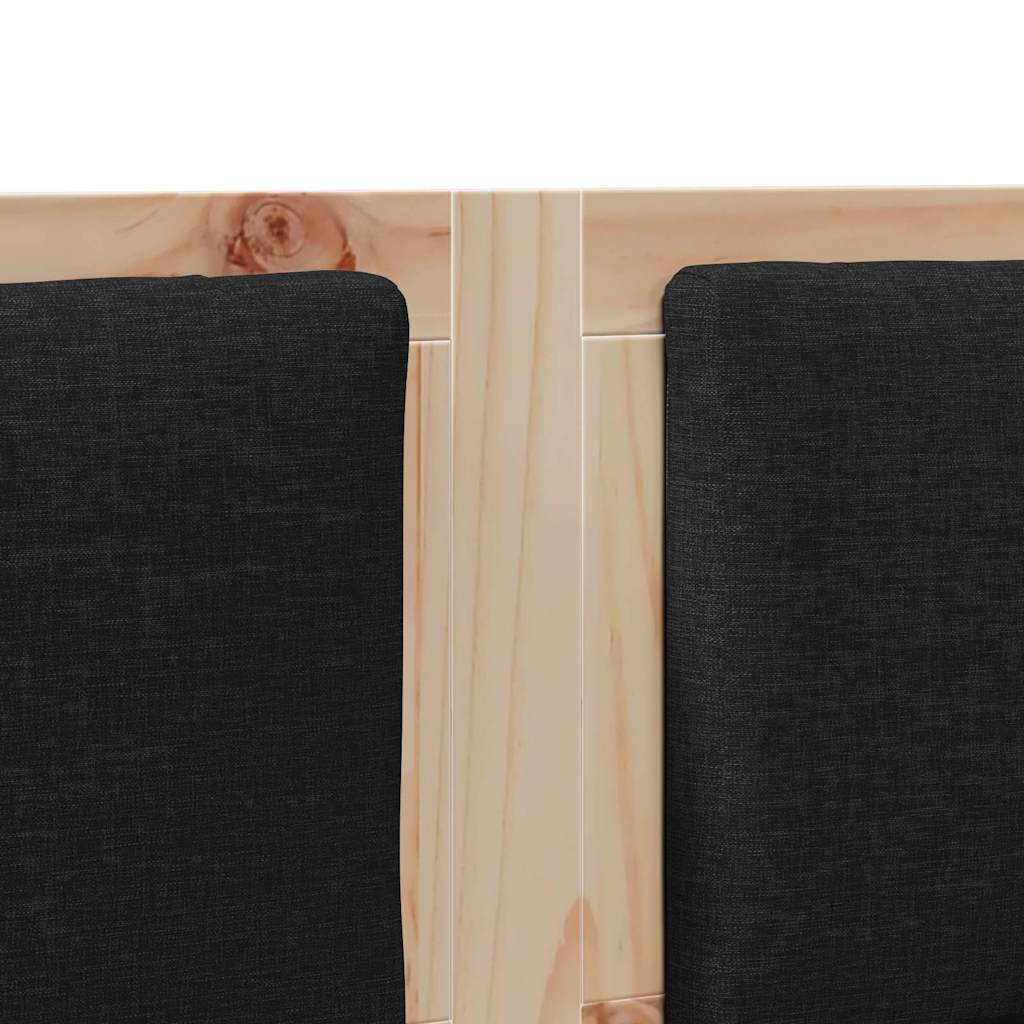 vidaXL Κεφαλάρι Άλλο Καφέ 120 cm Μασίφ ξύλο πεύκου