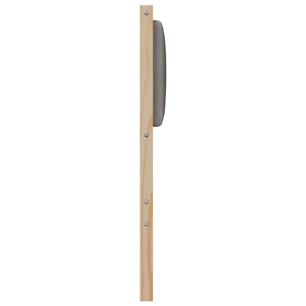 vidaXL Κεφαλάρι Άλλο Καφέ 120 cm Μασίφ ξύλο πεύκου