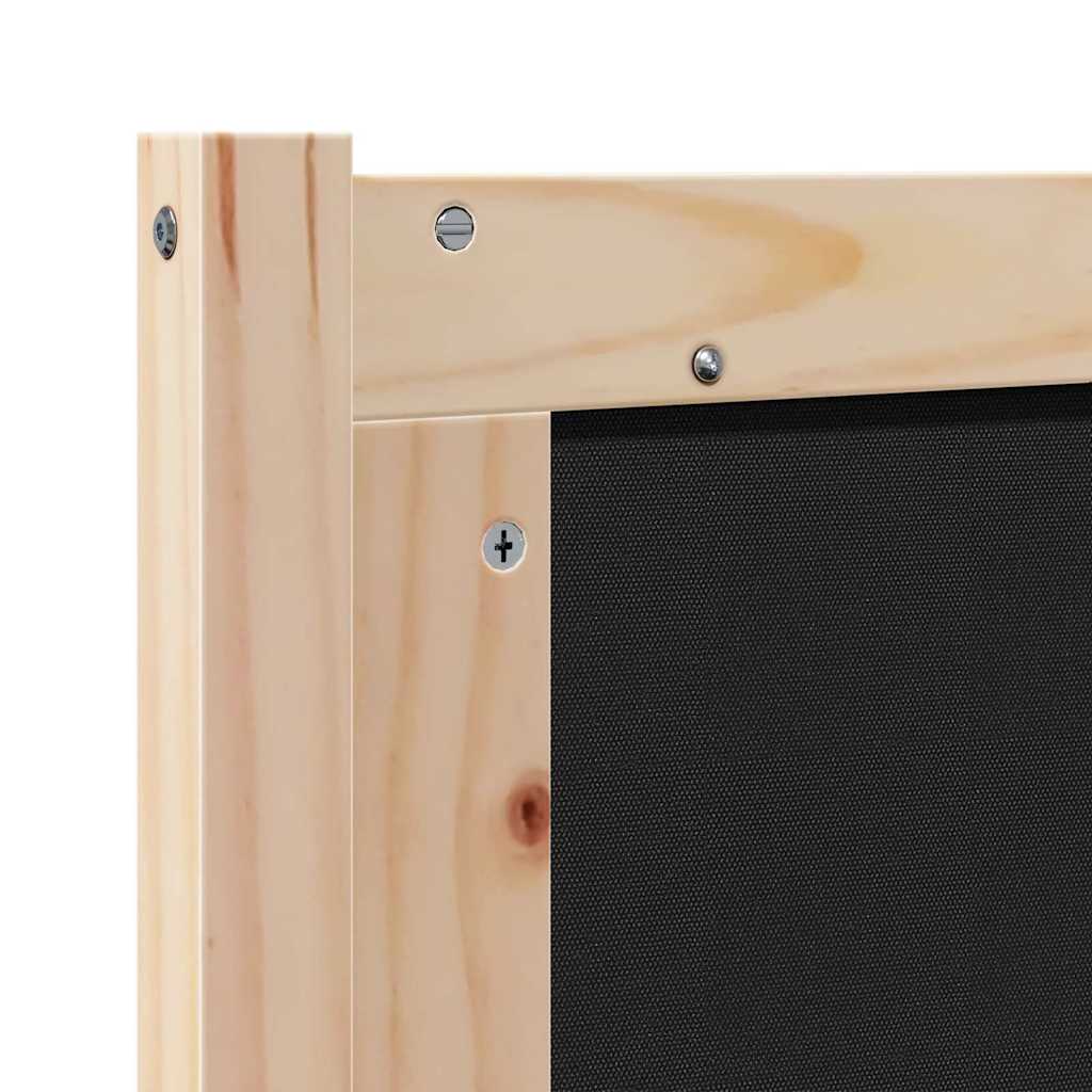 vidaXL Κεφαλάρι Άλλο Καφέ και ανοιχτό γκρι 100 cm Μασίφ ξύλο πεύκου