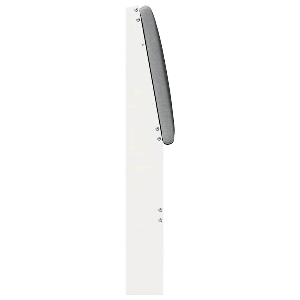 vidaXL Ταπετσαρισμένο κεφαλάρι Ανοιχτό γκρι 180 cm