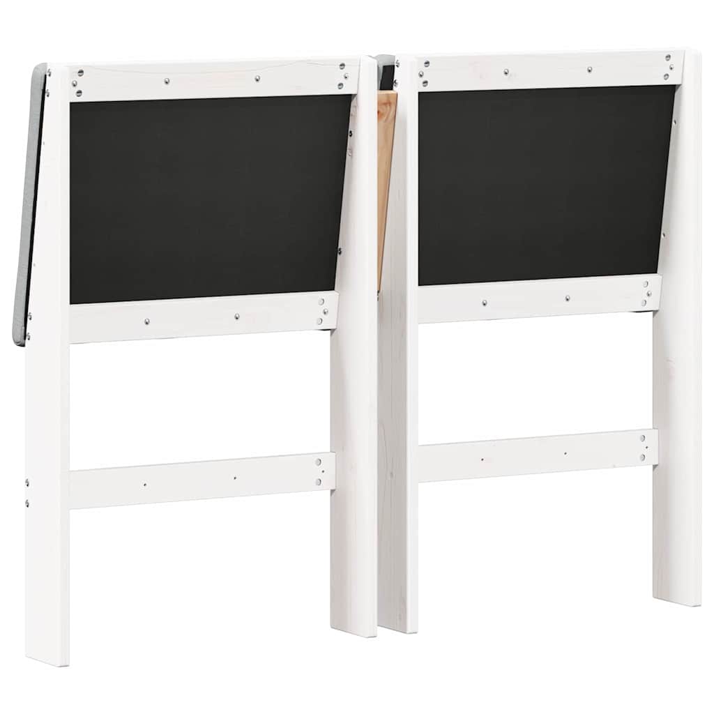 vidaXL Ταπετσαρισμένο κεφαλάρι Ανοιχτό γκρι 135 cm