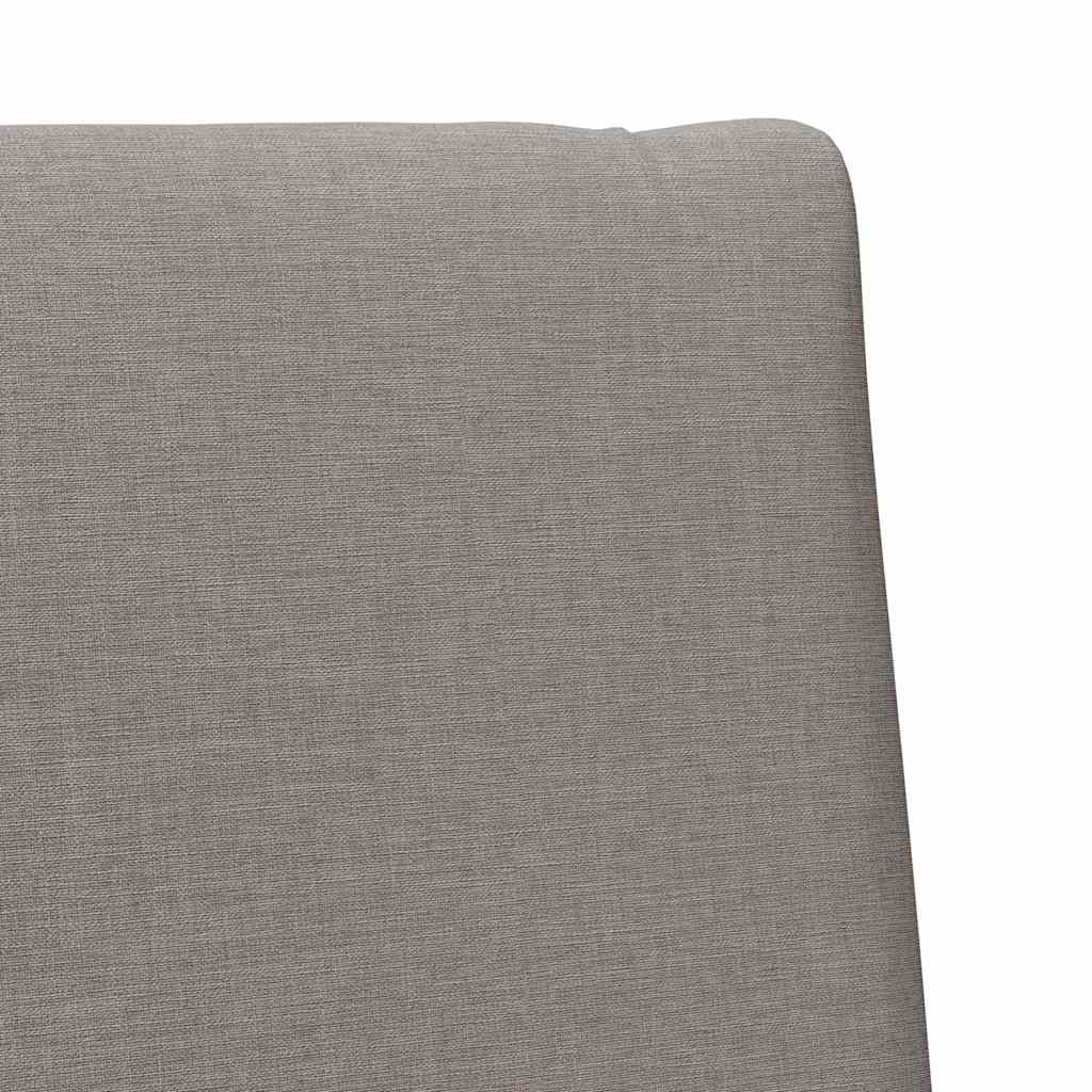 vidaXL Ταπετσαρισμένο κεφαλάρι Taupe 100 cm Στερεά ξυλεία πεύκου