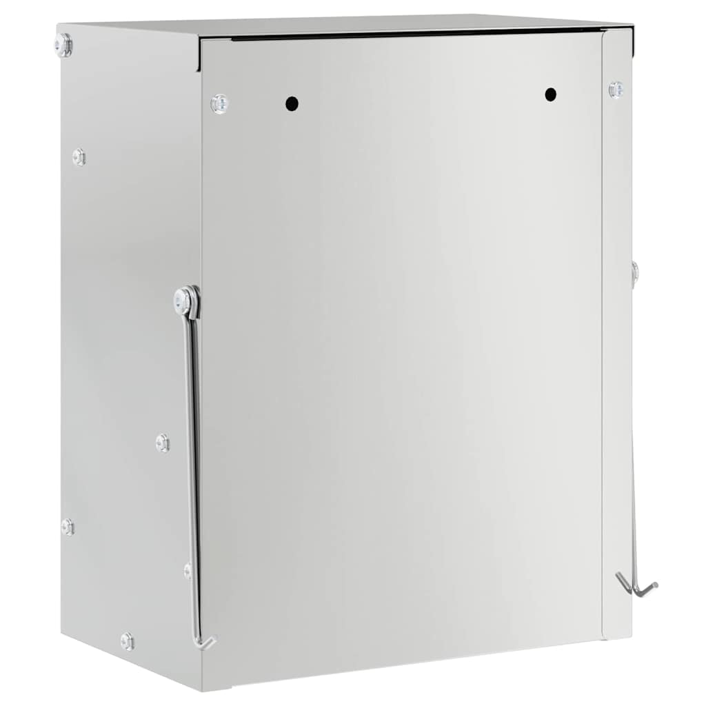 vidaXL Ταΐστρα Χαμστεριών Ασημί 20 x 12,5 x 25 εκ.