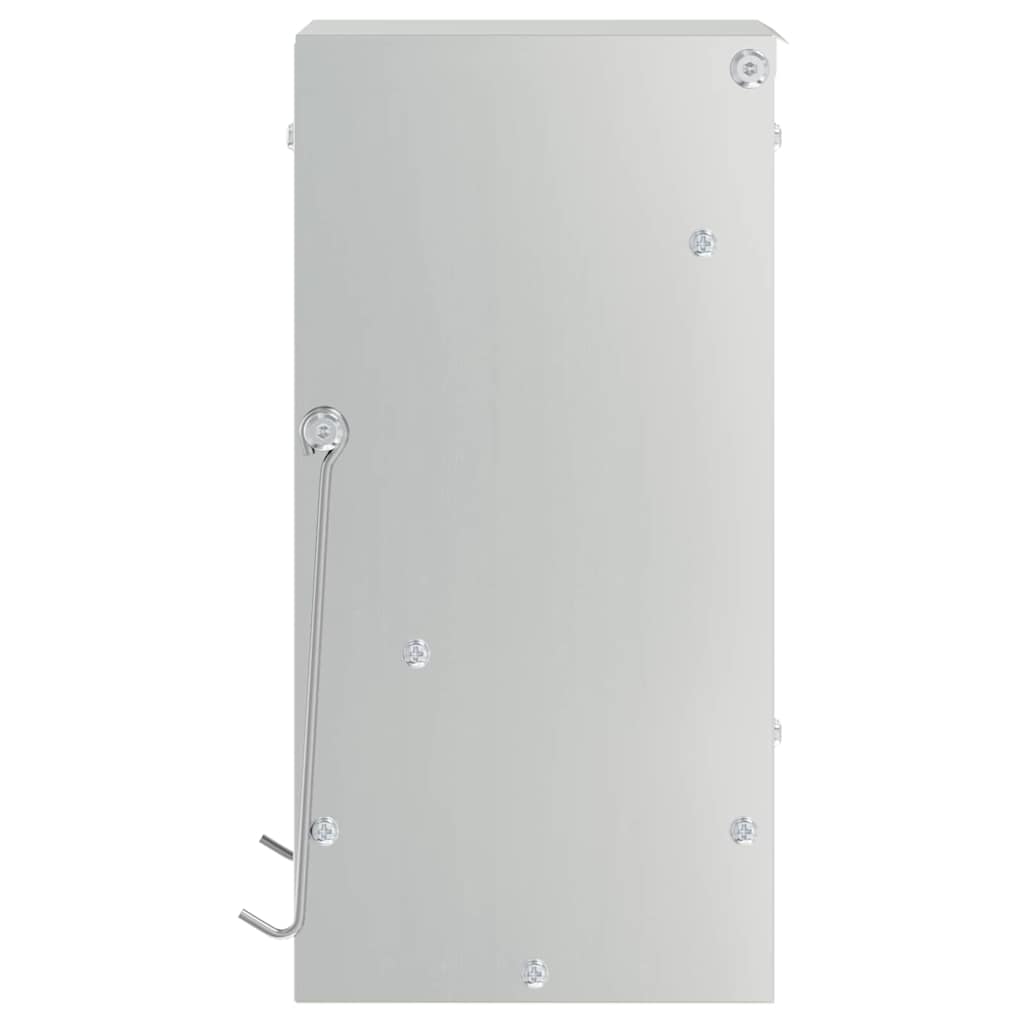 vidaXL Ταΐστρα Χαμστεριών Ασημί 20 x 12,5 x 25 εκ.