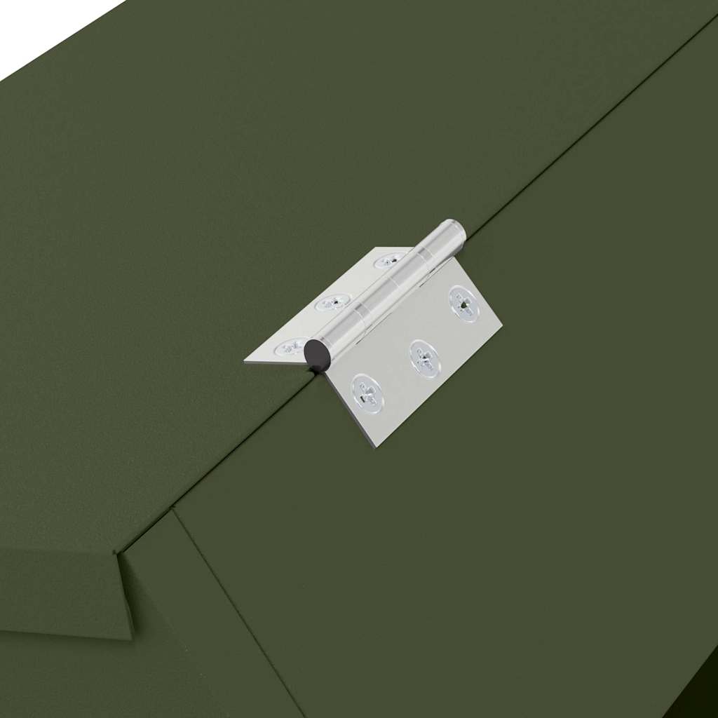 vidaXL Ταΐστρα Χαμστεριών Ελιά Πράσινη 64.5 x 25.5 x 45.5 εκ.