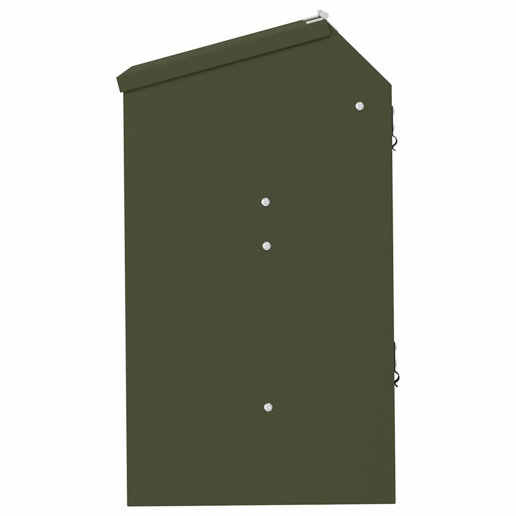vidaXL Ταΐστρα Χαμστεριών Ελιά Πράσινη 64.5 x 25.5 x 45.5 εκ.