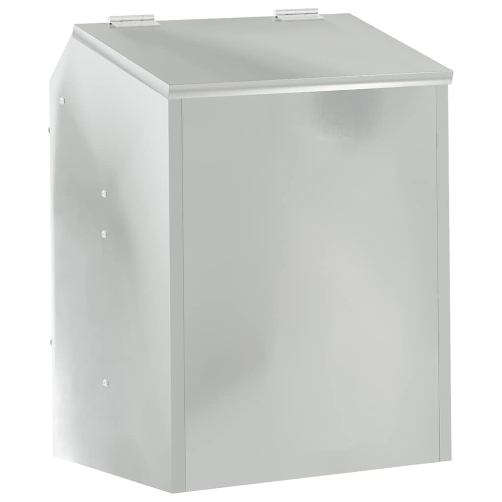 vidaXL Ταΐστρα Χαμστεριών Ασημί 64.5 x 25.5 x 45.5 εκ.