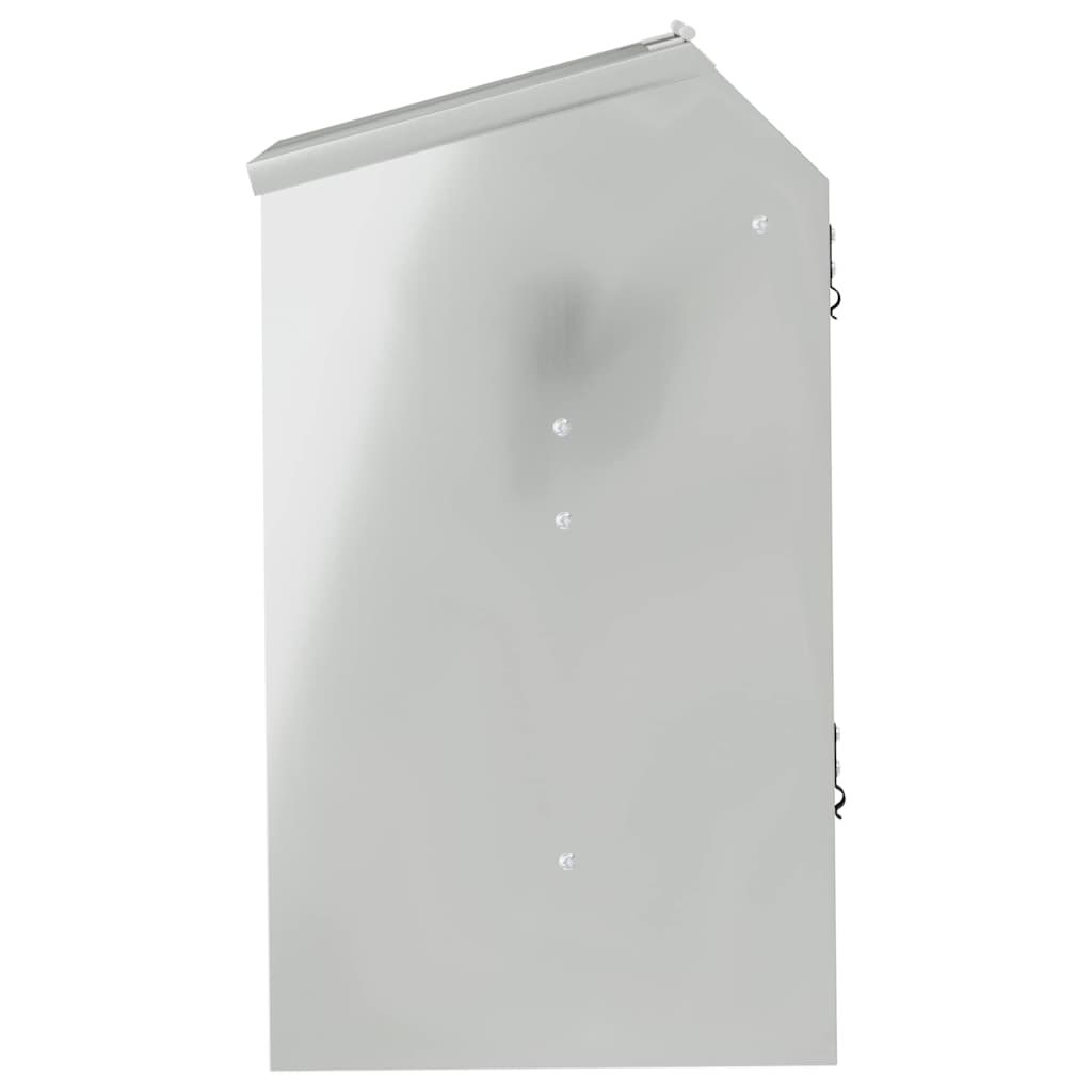 vidaXL Ταΐστρα Χαμστεριών Ασημί 64.5 x 25.5 x 45.5 εκ.