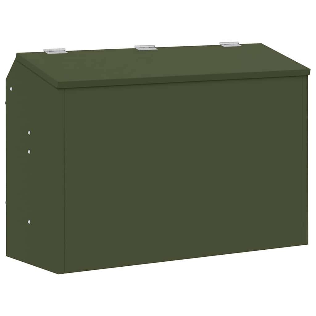 vidaXL Ταΐστρα Χαμστεριών Ελιά Πράσινη 64.5 x 25.5 x 45.5 εκ.