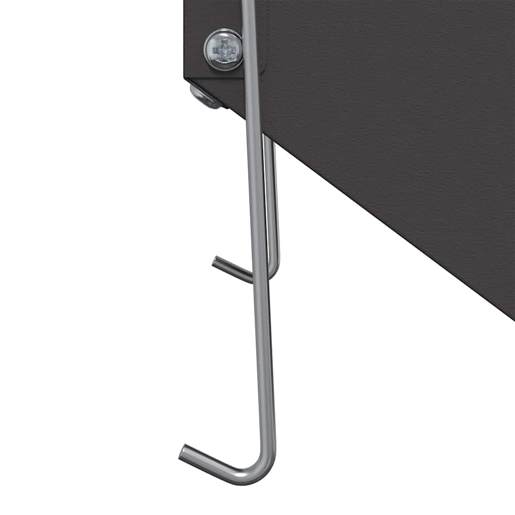 vidaXL Ταΐστρα Χαμστεριών Μαύρο 17,5 x 26 x 28,5 εκ