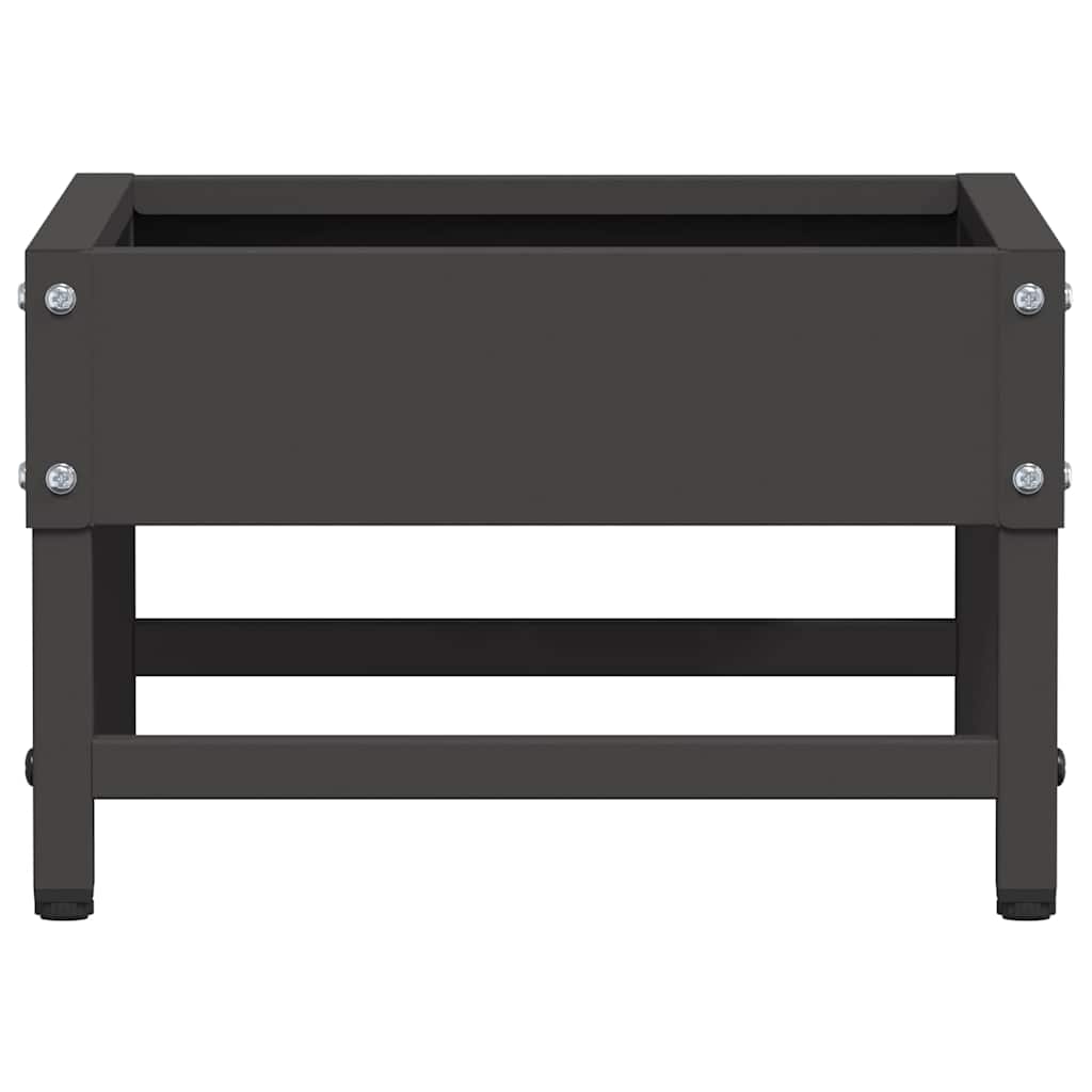 vidaXL Ταΐστρα για Πουλιά Μαύρο 80 x 28 x 13.5 cm
