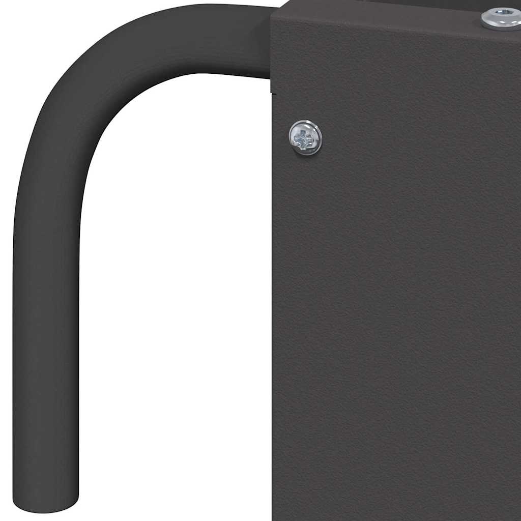 vidaXL Φαγητό για Ξηρά Χόρτα Μαύρο 71 x 33 x 70 εκ 5 kg