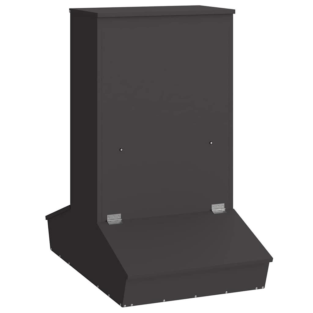 vidaXL Ταΐστρα Γουρουνιών Μαύρο 82 x 51 x 91,5 εκ.