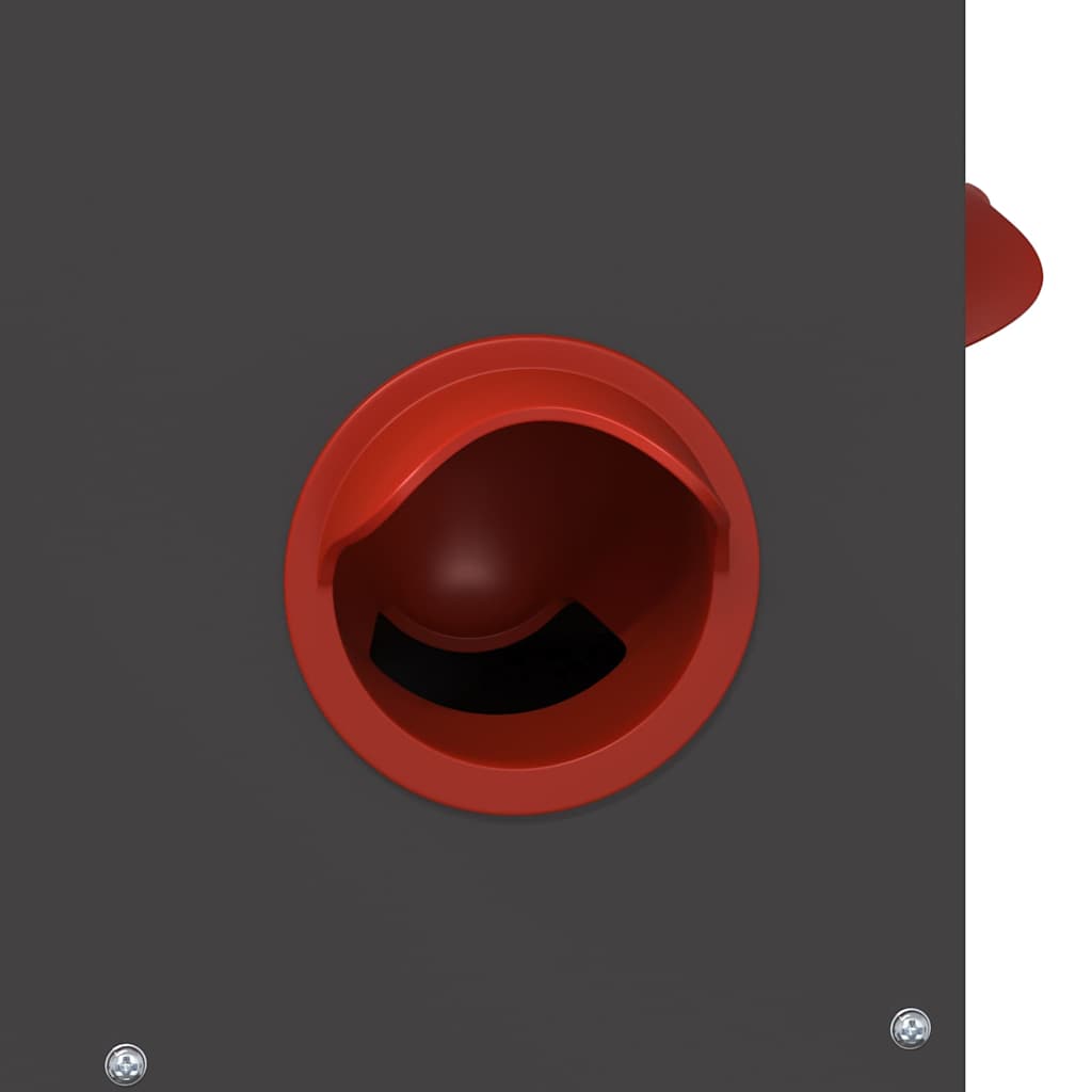 vidaXL Ταΐστρα κοτόπουλων Μαύρο 60,5 x 29 x 51 εκ.