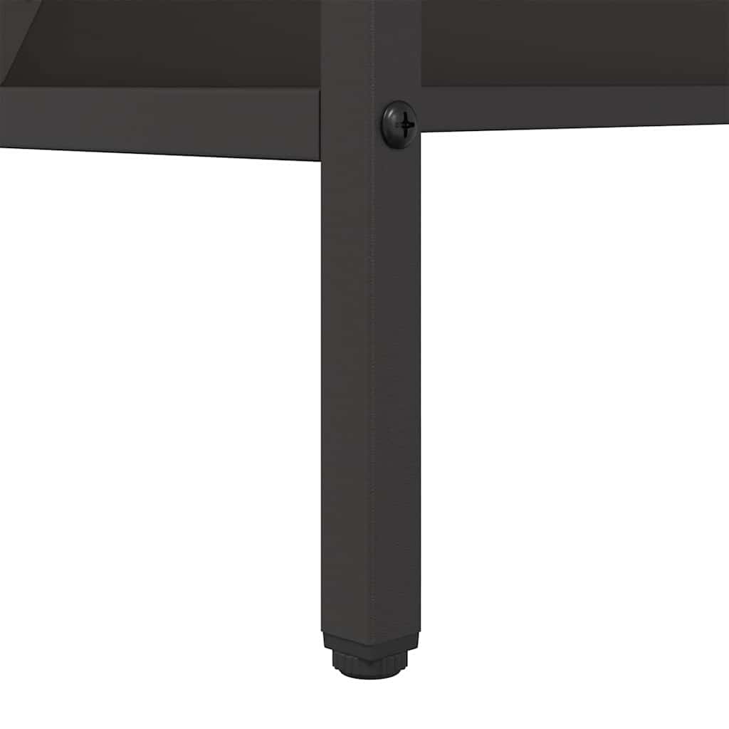 vidaXL Ταΐστρα για ζώα Μαύρο 100 x 60 x 90 εκ. Ψυχρής Έλασης Χάλυβας