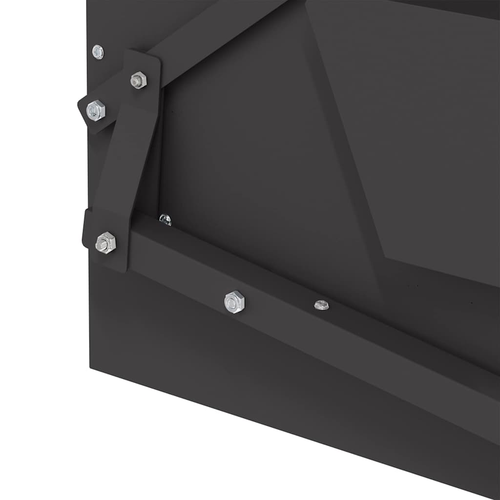 vidaXL Ταΐστρα Κοτόπουλου με Πεντάλ Μαύρο 50 x 40 x 29 εκ. 2 κιλά