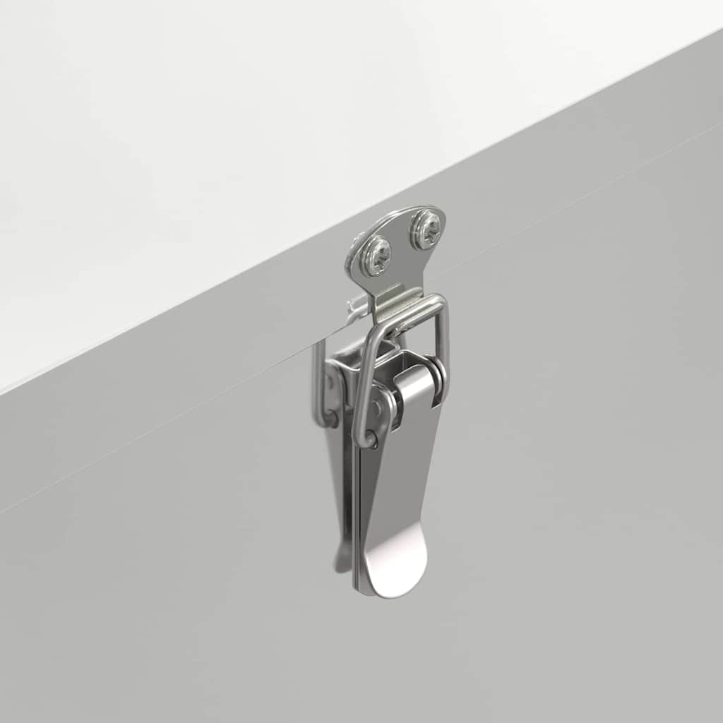 vidaXL Ταΐστρα κοτόπουλων 2 pcs Ασημί 60,5 x 29 x 51 εκ.