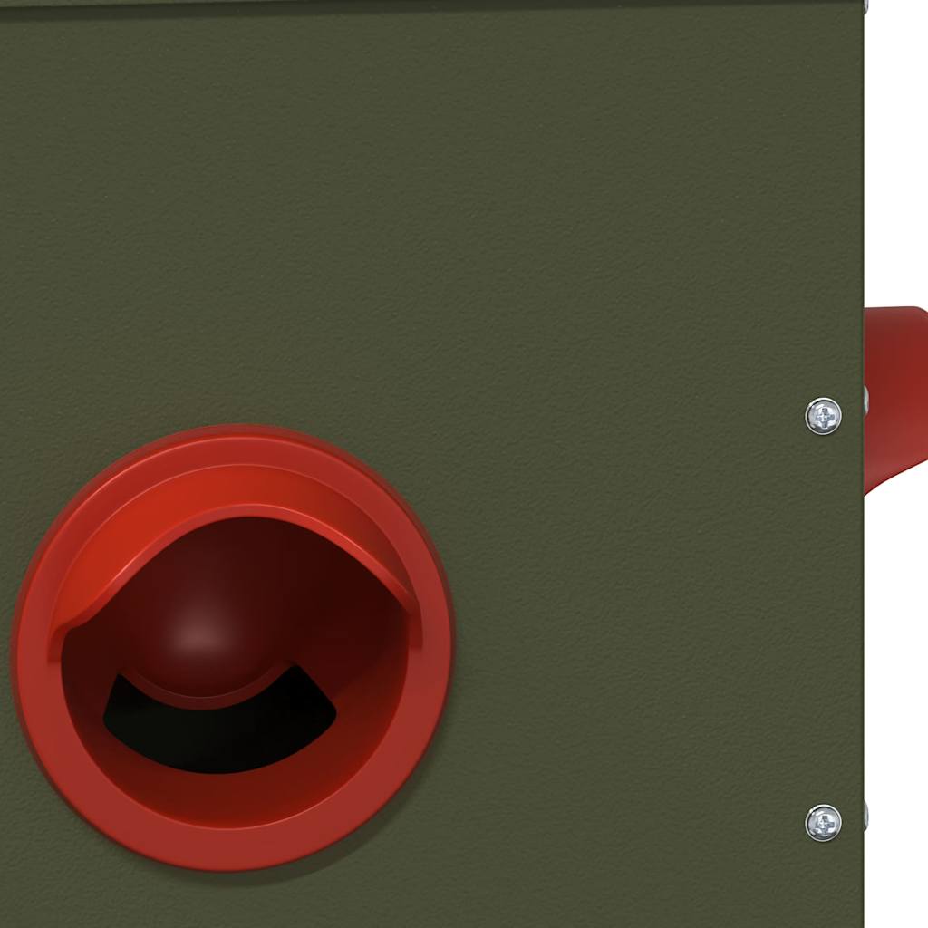 vidaXL Ταΐστρα κοτόπουλων 2 pcs Ελιά Πράσινη 41,5 x 20,5 x 33 εκ