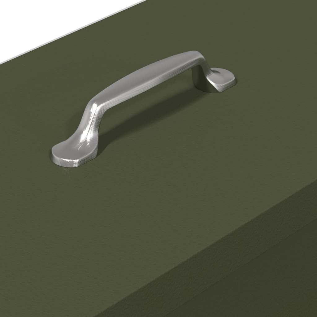 vidaXL Ταΐστρα κοτόπουλων 2 pcs Ελιά Πράσινη 41,5 x 20,5 x 33 εκ