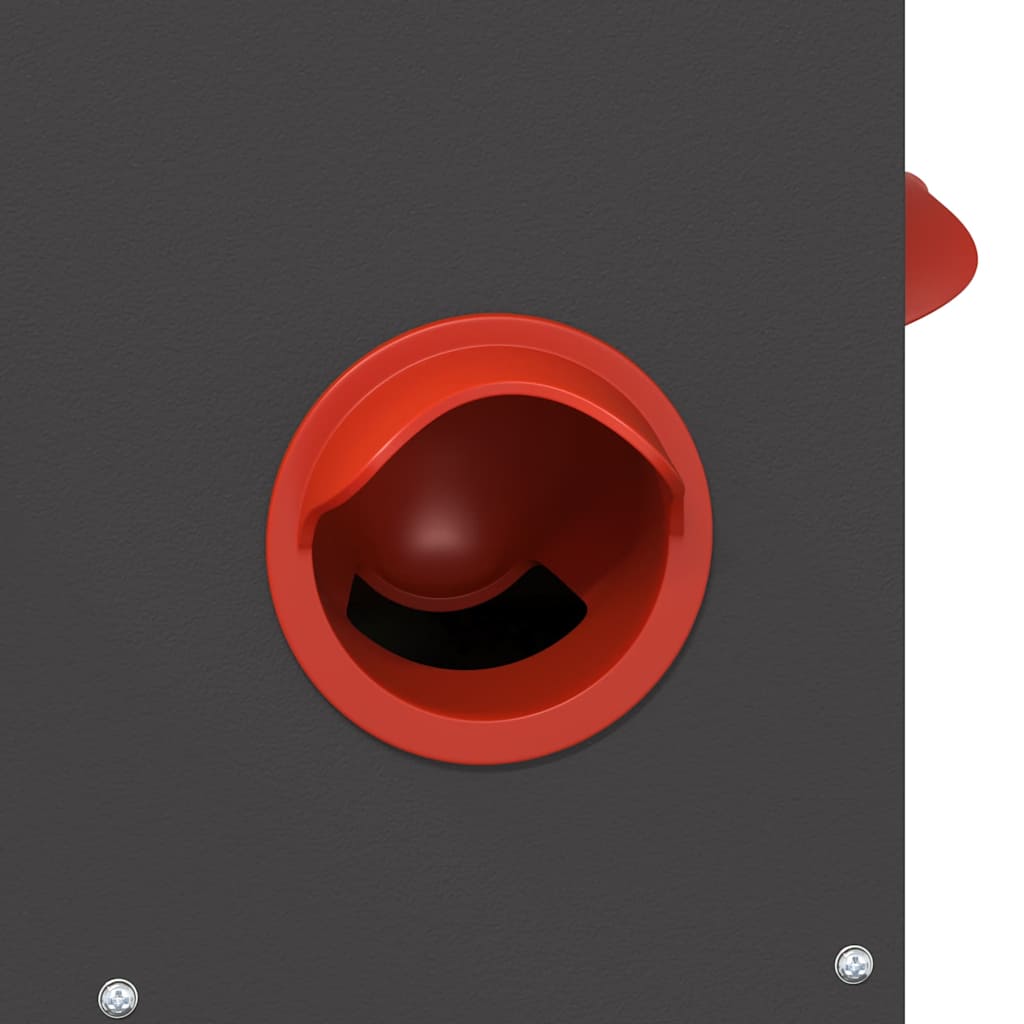 vidaXL Ταΐστρα κοτόπουλων 2 pcs Μαύρο 32,5 x 20,5 x 43 εκ