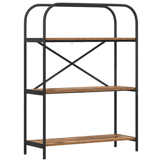 vidaXL Ράφι Βιβλίων Παλαιό ξύλο 80 x 30 x 109 εκ Επεξεργασμένο ξύλο