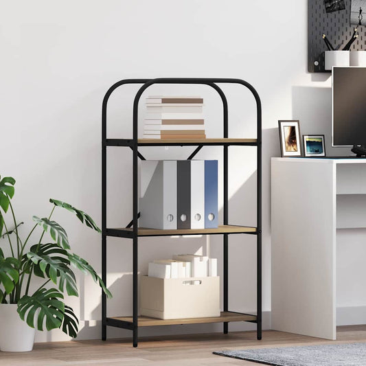 vidaXL Ράφι Βιβλίων Artisan Oak 60 x 30 x 109 εκ Επεξεργασμένο ξύλο